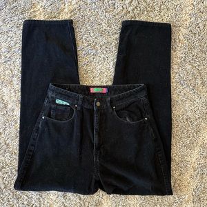 Black corduroy empyre pants junior